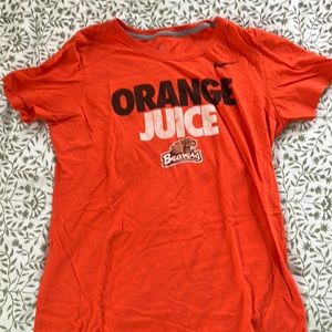 Orange Beaver t-shirt